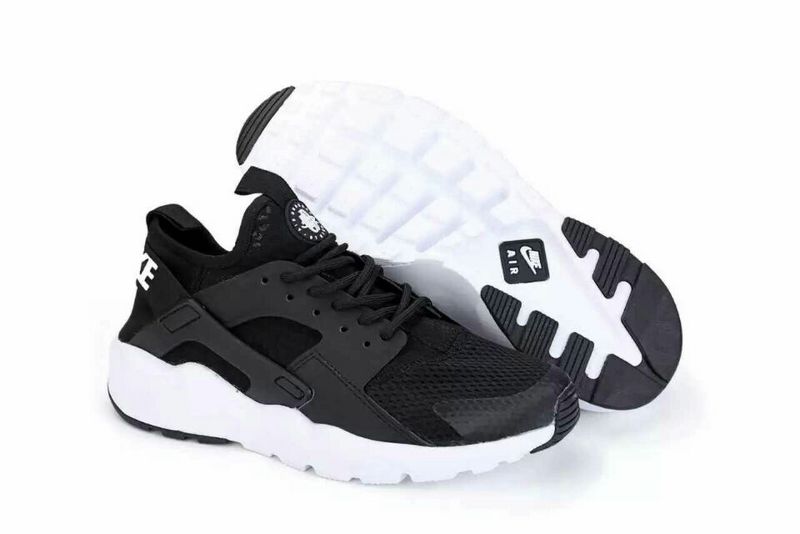 huarache noir semelle grise